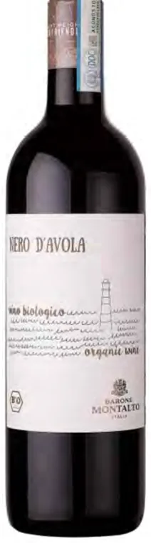 Flaske: Barone Montalto Organic Nero d’Avola