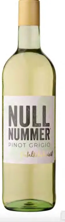 Flaske: Null Nummer Pinot Grigio
