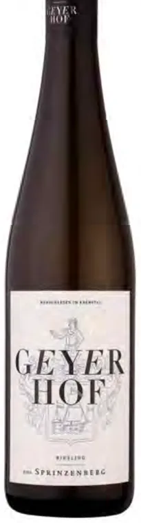 Flaske: Bio-Weingut Geyerhof Riesling Ried Sprinzenberg
