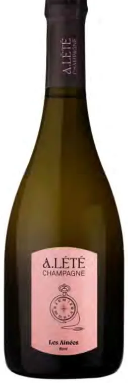 Flaske: A. Lété Champagne Brut Rosé Les Ainées