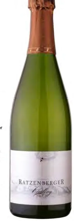 Flaske: Ratzenberger Sekt Brut Riesling