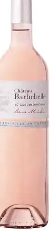 Flaske: Château Barbebelle Rosé ’Cuvée Madeleine’